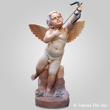 Cupid™ - marble mutlicolor cherub