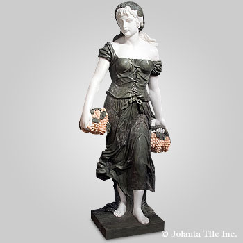 Summer™ - marble multicolor traditional sculpture