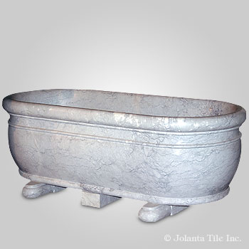 Venetian Bathtub™ - marble white bathtub