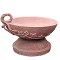 Bonnie™ - sandstone red pot