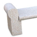 Garden Bench™ - granite gray bench