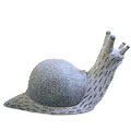 Giant Snail™ - granite gray snail decor