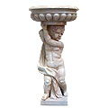 Master Presenter™ - marble yellow bird bath