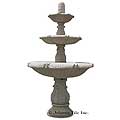 Sequoia™ - granite gray 3 layer fountain