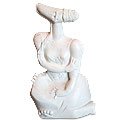 This Is Woman™ - marble white modern sculpture