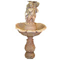 Three Boys™ - marble yellow 1 layer fountain