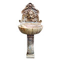 Viking Trumpet™ - marble yellow wall fountain