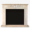 Athena™ - marble traditional fireplace