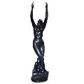 From Every Angle™ - marble black modern sculpture