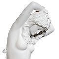 Garden Goddess™ - marble white traditional lady sculpture