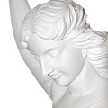 Oyster Pearl™ - marble white traditional sculpture