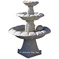 Poppy™ - granite gray 3 layer fountain