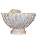 Scroll Pot™ - marble yellow pot decor