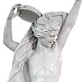 The Spirit Of The Dance - marble white historical sculpture