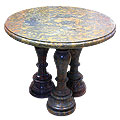 Tri Poli™ - marble multicolor table