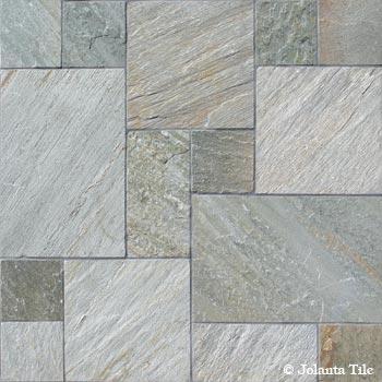 Harbor Mist™ - a gray, mustard green color quartzite